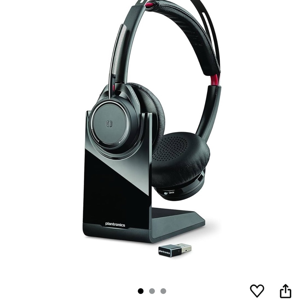 Plantronics Voyager Focus Wireless Headset with Stand